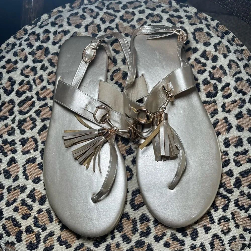Silver Sandals - Picture 2 of 4